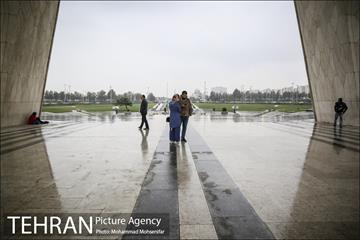 بارش باران پاییزی در تهران 19