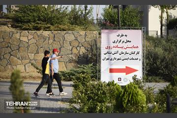 همایش پیاده روی خانوادگی کارکنان سازمان آتش نشانی  7
