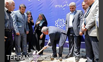 مراسم کلنگ زنی پلازای خیابان دعوتی 2