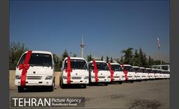 آیین بهره برداری از اتوبوس ها و مینی بوس 1