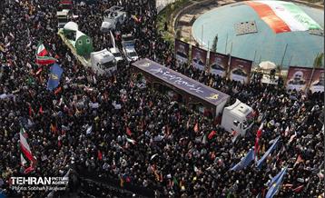 تشییع شهدای اقتدار ملی در تهران 34