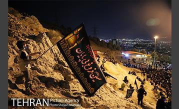 عزاداری شب عاشورای حسینی در کهف الشهدا  33