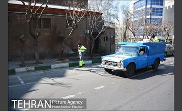 ضدعفونی معابر سطح شهر  5