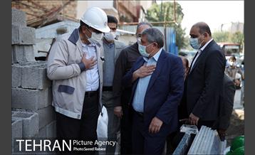 بازدید رئیس شورای شهر از زیرگذر چهارراه گلوبندک 7