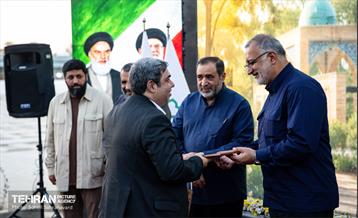 مراسم رونمایی از بنای یادبود شهید سیدعلی اندرزگو