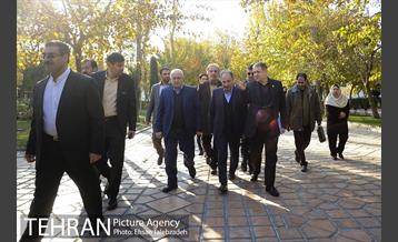 بازدید شهردار تهران از خانه هنرمندان ایران 1