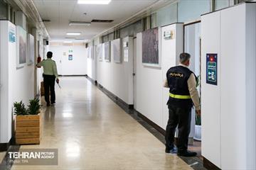 مانور تخلیه اضطراری ساختمان مرکزی شهرداری تهران