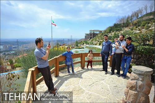 اوقات فراغت شهروندان در آبشار تهران 16