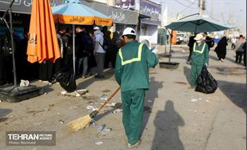 خدمات شهرداری تهران در مرز مهران 11