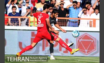 دیدار تراکتورسازی و پرسپولیس در لیگ برتر فوتبال 11