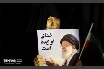 مراسم عزاداری شهادت رهبر انقلاب اسلامی در میدان شهید طهرانی‌مقدم 7