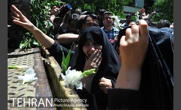 تشییع شهدای حادثه تروریستی تهران -2 8