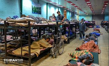 طرح ساماندهی بی خانمان ها و گرمخانه ها 12