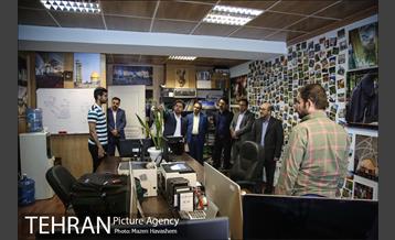 بازدید سخنگوی شورای شهر از مرکز ارتباطات شهرداری تهران 13