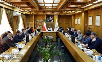 جلسه مدیران سازمان پیشگیری و مدیریت بحران با شهردار تهران 17