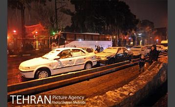 بارش برف در تهران 25