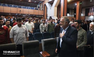 دیدار شهردار تهران با دانشجویان دانشگاه تربیت دبیر شهید رجایی 37