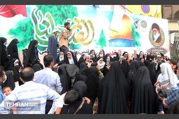 پردیس های فرهنگی شهرداری تهران در مسیر راهپیمایی روز قدس 19
