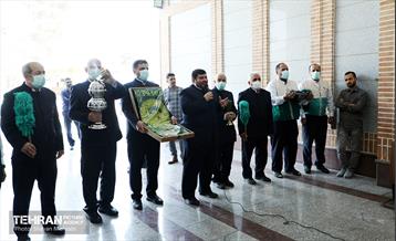 حضور خادمان امام رضا(ع) در بهشت حضرت زهرا(س) 21