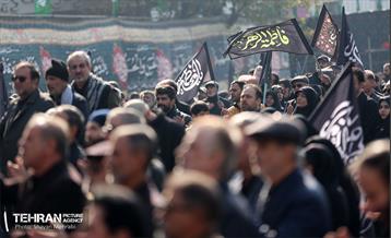 عزاداری شهادت حضرت فاطمه(س) در میدان هفت تیر 12