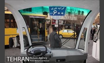 آیین رونمایی و بهره برداری از ناوگان حمل و نقل پاک با حضور دکتر قالیباف 9