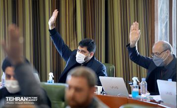 مراسم تودیع پیروز حناچی، شهردار سابق تهران در صحن شورای اسلامی  33