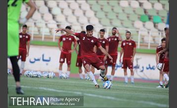 تمرین تیم فوتبال سایپا تهران