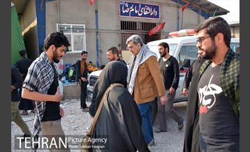 بازدید پیروز حناچی از موکب‌های مسیر نجف تا کربلا 29