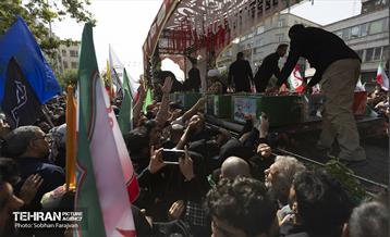 تشییع شهدای اقتدار ملی در تهران 27