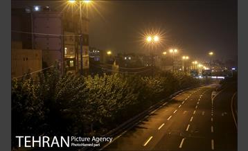 منع تردد شبانه در تهران 11