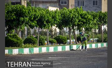 اقدامات شهرداری منطقه ۲۰ در نماز عید فطر حرم حضرت عبدالعظیم حسنی(ع) 10