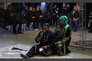 عزاداری شب هفتم محرم در خیمه هنر 34