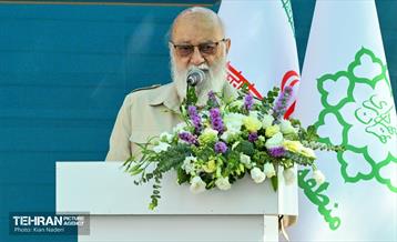 افتتاح بوستان جهاندیدگان و اِلمان میدان الف