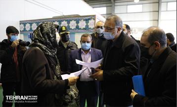 بازدید شهردار تهران از منطقه ١٠