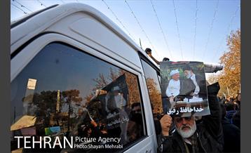 تشییع پیکر آیت الله هاشمی رفسنجانی رییس مجمع تشخیص مصلحت نظام -1 32