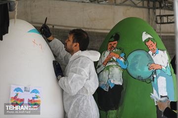 جشنواره تخم‌مرغ رنگی در پارک شهر 15