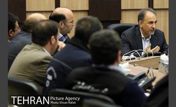 حضور شهردار تهران در جلسه ستاد مدیریت بحران شهر تهران  6