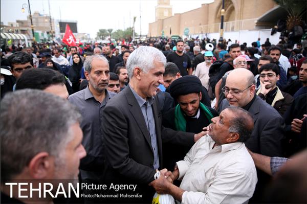 حضور سیدمحمدعلی افشانی شهردار تهران در کوفه 16