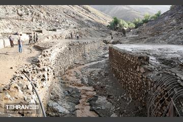 سیل در منطقه کَن