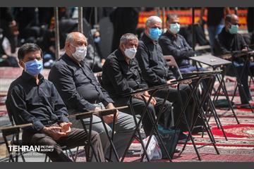 مراسم عزاداری عاشورای حسینی در امامزادگان سیدجعفر(ع) و حمیده خاتون(س) 8