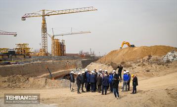 بازدید مدیرعامل مترو از پایانه آزادگان 9