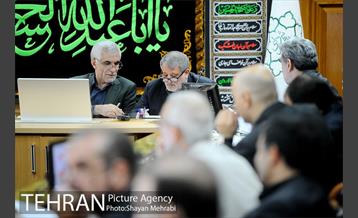 جلسه ستاد عالى برنامه سوم شهردارى تهران با حضور شهردار و رئیس شورای شهر تهران 8