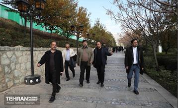 بازدید عضو شورای شهر تهران از اراضی عباس آباد  16