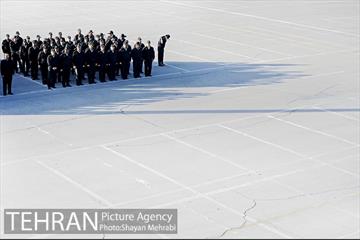 پیشواز نیروهای شهربان و حریم بان از نوروز با حضور شهردار تهران 24
