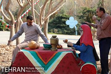 برپایی سفره شب یلدا در بوستان جوانمردان ایران 9