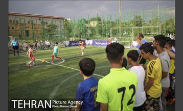 اختتامیه مسابقات فوتبال خیابانی جام رمضان ۱۴۰۰ در محله هرندی 6