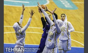 دیدار بسکتبال زنان  مهرام و گروه بهمن تهران 24