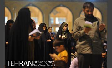 مراسم احیای شب نوزدهم ماه رمضان در مصلی تهران 9