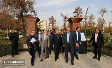 آیین بهره برداری از پروژه های مناسب سازی معابر و فضاهای عمومی 16