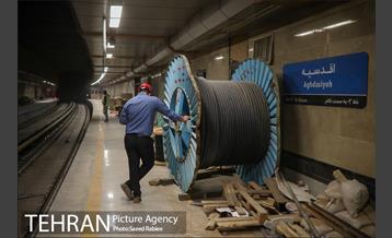 توسعه متروی تهران؛ ایستگاه اقدسیه 5